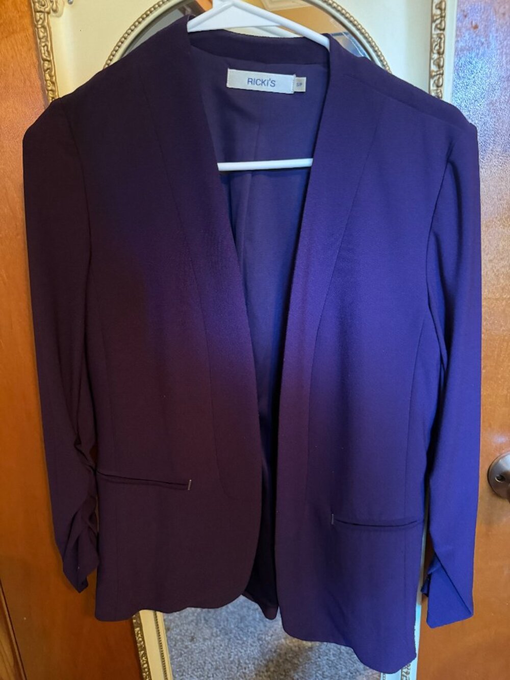 Women's Ricki's Stretch Blazer - Purple - Small